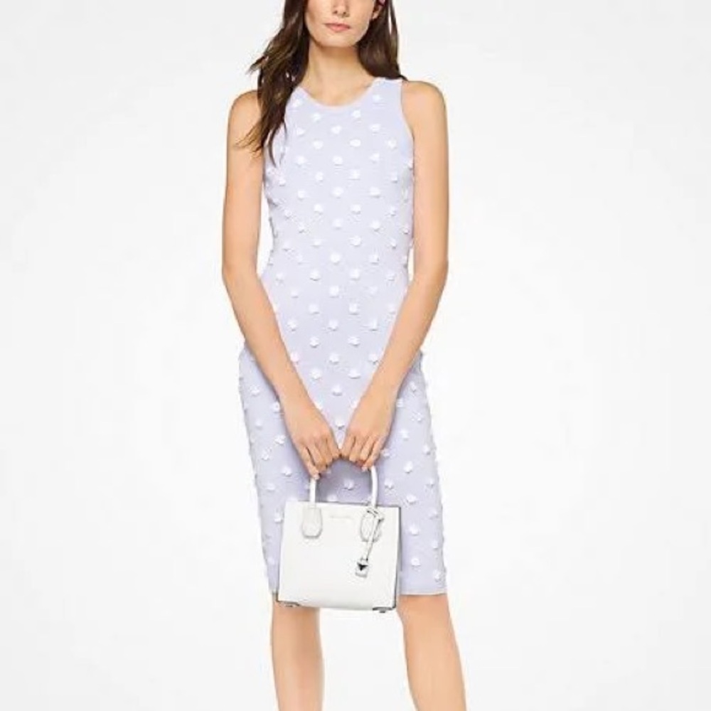 MICHAEL KORS Floral Embellished Midi Dress